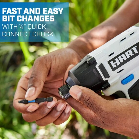 HART 20-Volt Cordless Impact Driver (Battery Not Included), Gen 2 - Picture 3 of 12